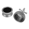 Adjustable Coffee Distributor Food Grade Metal Rotating Handle Fixed Cover