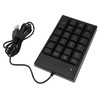 Wired Number Pad 23 Keys 5.9ft Cable USB Plug and