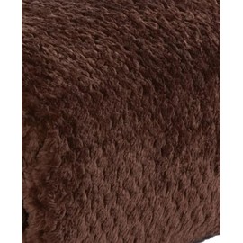 PACK OF 2 Handmade Fleece CPAP BIPAP approx 5-5.5" Wrap around Covers with Hook and Loop Tape Cheek Strap Covers for Sleep Apnea VARIOUS COLOURS (33. BROWN POPCORN)