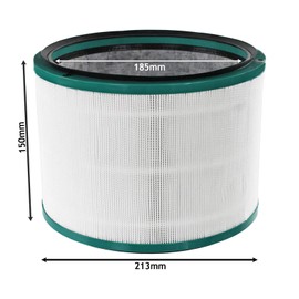 SPARES2GO Hepa Filter compatible with Dyson DP01 DP03 HP00 HP02 Pure Cool Fan Air Purifier