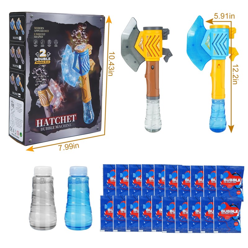 Bubble Machine Gun for Kids,Bubble Wands for Toddlers Toys 3+