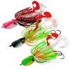 THKFISH 3pcs Rubber Jig Bass Lure Bass Jig Bass Saltwater