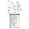 KVK ZS313SBL Water Saving e-Shower nf Showerhead (Plated), Metallic Hose,