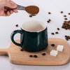 Stainless Steel Coffee Scoop: 30ml Metal Measuring Spoon with Short