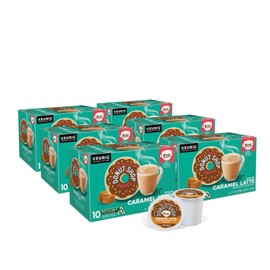 The Original Donut Shop Caramel Latte, Single-Serve Keurig K-Cup Pods, Flavored Coffee Pods, 60 Count