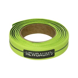 Newbaum's Cushioned Cotton Cloth Handlebar Tape– Lime Green. Made in USA (7 ft. Roll of 1.25” wide wrap) Classic Look and Feel of Cotton, but with Neoprene Padding for Modern Comfort