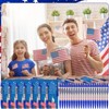 Yexiya 100 Pcs Memorial Day American Flag Ballpoint Pens Bulk