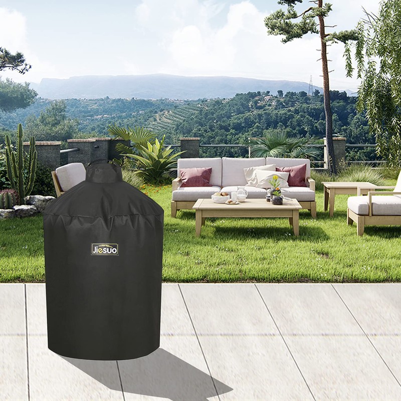 JIESUO Cover for Large Green Egg, Grill Accessories for Green