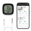 ORIA Bluetooth Refrigerator Thermometer, Freezer Thermometer Alarm, Smart Bluetooth Temperature