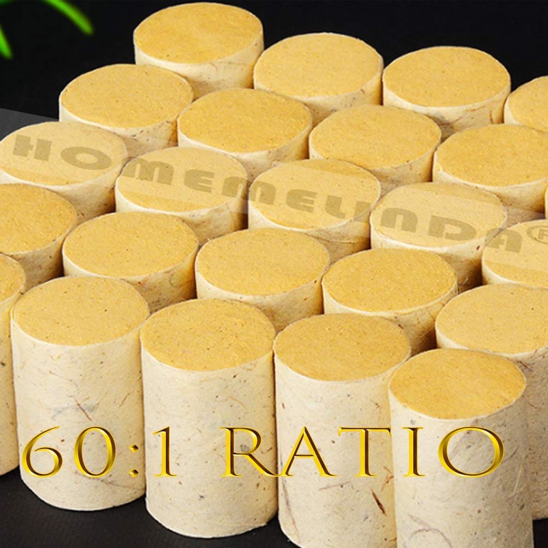 Homemelinda 60:1 Ratio 10 Years Moxa Cones, 162PCS Pure Chinese