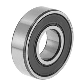 ACROPIX 6001VV Deep Groove Ball Bearings Lubricated Bearings Double Rubber Seal 12x28x8mm Black Silver Tone