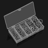 Fishing Split Rings Kit, 200pcs Stainless Steel Split Rings Round