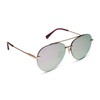 DIFF Lenox Gold + Cherry Blossom Mirror, Designer Oversized Aviator