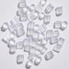 Silicone Earring Backs, 200PCS Soft Clear Earring Backing Replacement Stoppers