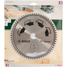 Bosch 1x Circular Saw Blade Special (for Wood, Non-Ferrous Metals, Plastic, Ø 210 x 2.5/1.8 x 30 mm, 64 Teeth, FT , Accessories for Circular Saws)