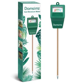 Damsimz Soil Moisture Meter, Plant Moisture Meter, Plant Water Meter Hydrometer for Plants Care, Gardening, Farming, Indoor and Outdoor Plants, No Battery Needed