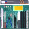 33Pcs Gundam Model Tool Kit Gunpla Tools Set Modeler Basic