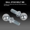 Ball Studs 10mm M8 Threads 2 Pack Gas Strut Ball