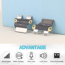 Compatible with Mac Book Air 13" A1932 2018 2019 DC in Power Jack Connector for MacBook Air 13" A2179 A2337 2020 I/O USB-C Board Charging Port Replacement Assembly Accessories with Repair Tools