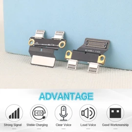 Compatible with Mac Book Air 13" A1932 2018 2019 DC in Power Jack Connector for MacBook Air 13" A2179 A2337 2020 I/O USB-C Board Charging Port Replacement Assembly Accessories with Repair Tools