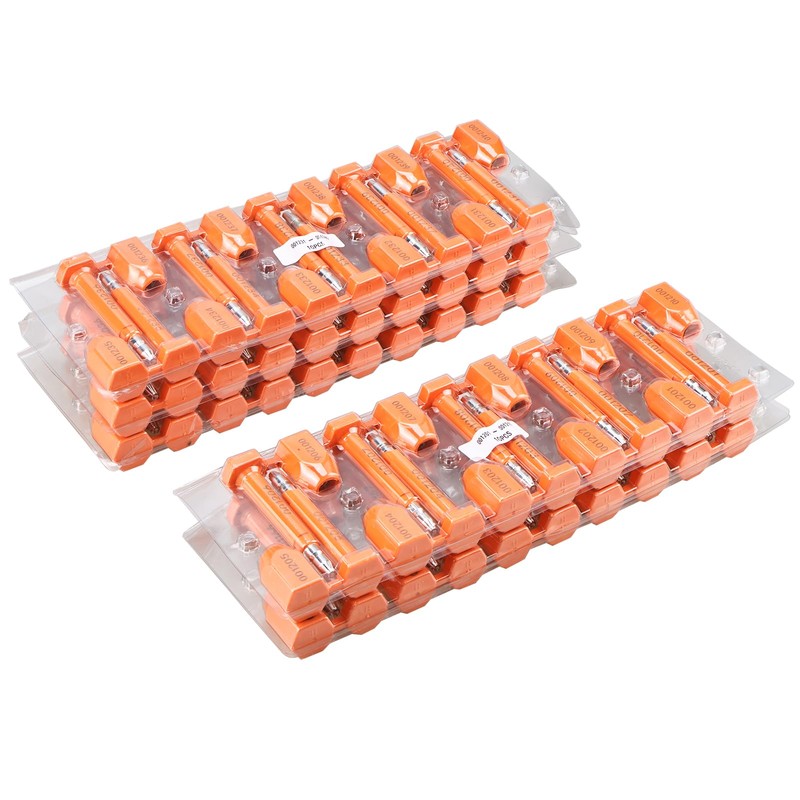 100pcs Bolt Seals for Container,Shipping Container Lock(Orange)