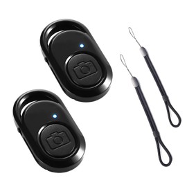 Bluetooth Fernbedienung Bluetooth Remote Control Selfie Remote Control,Kamera Auslöser mit Drahtlose Bluetooth Technologie für OS, Android Smartphone,Handgelenksarmband Einschließlich 2Pcs