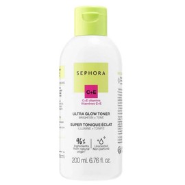 SEPHORA COLLECTION Ultra Glow Toner with Vitamins C + E 6.76 oz/ 200 mL