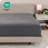 Bare Home 2 Fitted Bottom Sheets 100% Cotton Velvet Flannel