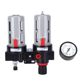 BFR-4000 PT1/2 Plastic Air Pressure Compressor Filter Trap Oil Water Regulator Tools Kit Air Filter Regulator for Air Tools and Accessories