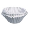 Coffee Pro CPF250 Coffee Filters, f/Commercial Brewer, 250/PK, White