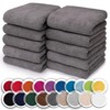 NatureMark Pack of 10 Face Cloths 100 % Cotton Terry