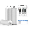 Frizzlife M3005 Replacement Filter Cartridge Set (4 Pack) for SK99,SP99,SK99
