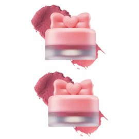 YNM 립앤치크 버터팟 립틴트 발색 03 플럽버터 X2개 YNM Lip & Cheek Butter Pot Lip Tint Color 03 Plump Butter X2 Pieces