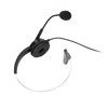 Call Center Headset Mono Noise Cancelling Dual 3.5mm Plug Computer