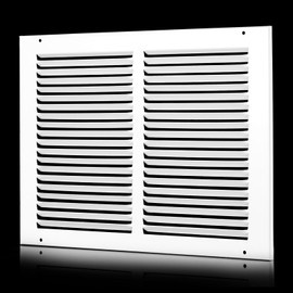 12x6 Vent Cover(Duct Opening Size),Air Return Vent Cover,Flat Vent Cover,Rejillas De Aire Acondicionado para Casa,Return Air Grilles,Outer Dimensions:13.75"W x 7.75"H(12"W x 6"H, Duct Opening)