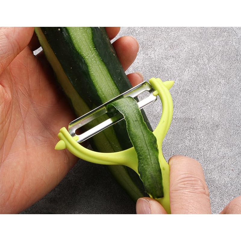 Luszmoax Peeler-Vegetable-Potatoes-Carrot-Fruit-Apple Stainless Steel Y Peelers for Kitchen