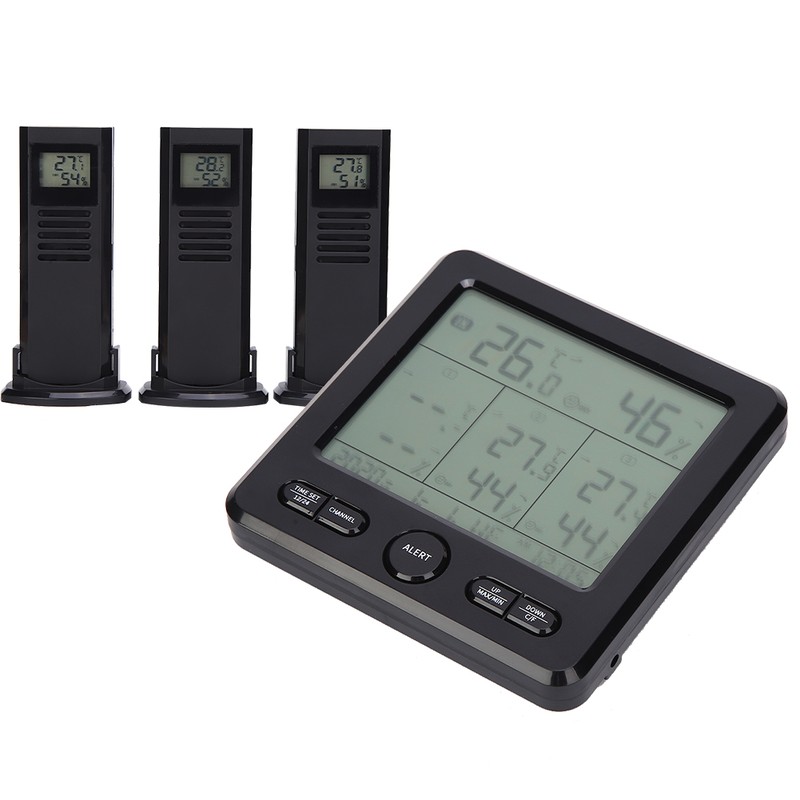 TS‑6210 Digital Wireless Weather Station Thermometer Meteorological Temperature Meter
