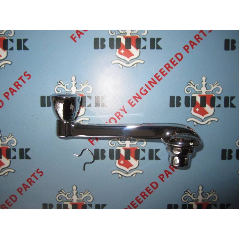 CARS 1939-1958 Buick Window Crank Handle with Chrome Knob. Winder.