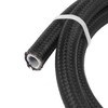 X AUTOHAUX AN6 3ft Braided PTFE Nylon Stainless Steel Car