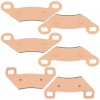 Caltric for Polaris Hawkeye 300 2006 Sintered Front & Rear