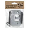 BrainExploder Door Silencer Strike Plate - Flexible, Noise Eliminating Fix