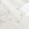 URONE Daisy Necklace 925 Sterling Silver Bohemia Daisy Choker Daisy
