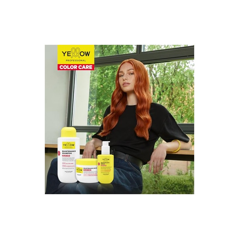 YELLOW PROFESSIONAL COLOR CARE MAINTENANCE MASK 300 ml Mascarilla para