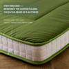 MAXYOYO Futon Mattress, Japanese Floor Mattress Quilted Bed Mattress Topper,