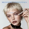 Waterproof Eyeliner Pencil, Smudge-Proof & Long-Lasting, Creamy Gel Texture Glides