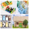 Natural Wooden Craft Sticks,Ice Cream Sticks,CAASFOOY 200PCS Wax Sticks,Paddle Popsicle