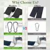 Werfeito Tree Swing Straps Hanging Kit (Set of 2), 3FT/8FT/10FT/20FT/30FT