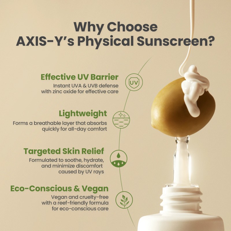 AXIS-Y [AXIS-Y]*Renewal* Complete No-Stress Physical Sunscreen 50ml