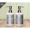 Autumn Alley Glass & Galvanized Soap Dispenser Set for Hand