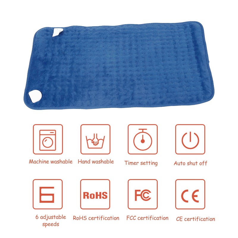 Electric Heating Pad Multifunctional Single Size Home Heating Blanket with